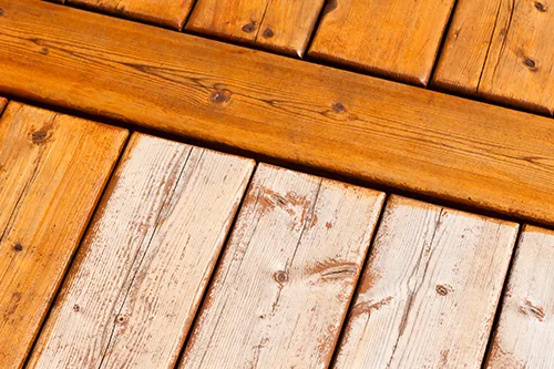 Deck and fence painting services